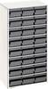 antistatique (ESD) raaco 1224-02 Casier ESD (L x l x H) 306 x 150 x 552 mm Nombre de compartiments: 24 câble de terre inclus Contenu 1 pc(s)