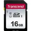 Transcend Premium 300S Carte SDHC 16 GB Class 10, UHS-I, UHS-Class 1
