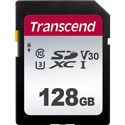 Transcend Premium 300S Carte SDXC  128 GB Class 10, UHS-I, UHS-Class 3, v30 Video Speed Class 