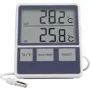 Thermomètre filaire blanc 1015