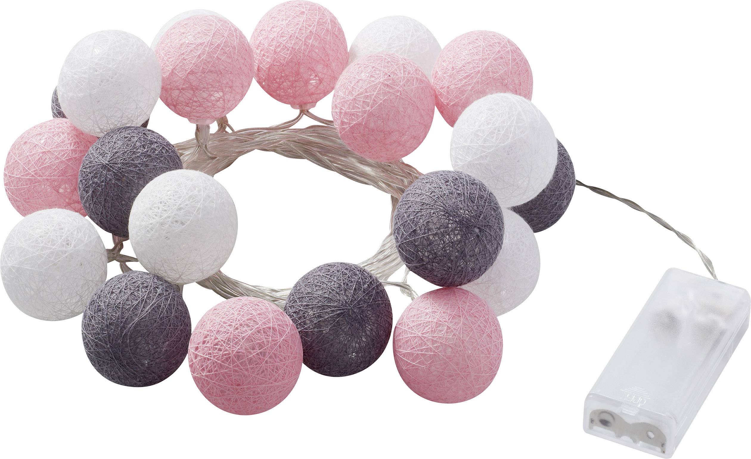 Polarlite PL-8393880 Guirlande lumineuse à motifs boule pour l'intérieur à pile(s) Nombre de lumière 20 LED blanc chaud -3