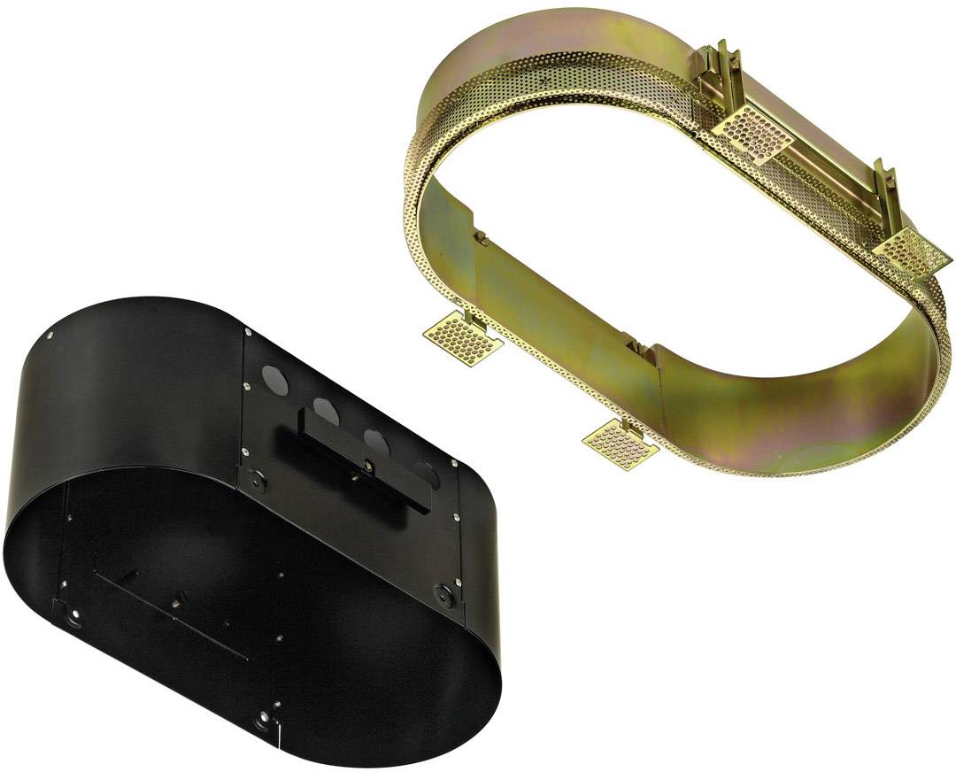 SLV 115634 Cadre de montage noir-1