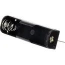TRU COMPONENTS BH-311-1P Support de pile 1x LR6 (AA) raccordement par pôles de contact