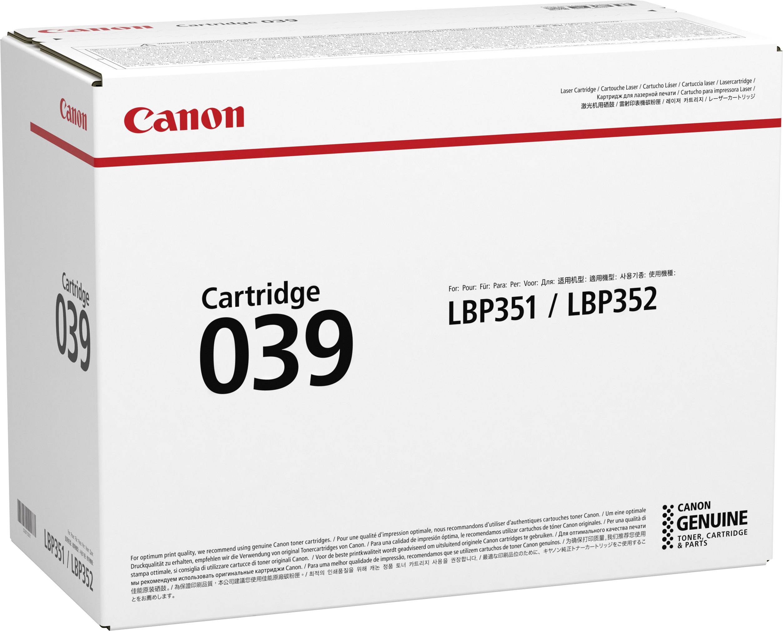 Toner/039 LBP Cartridge BK-2