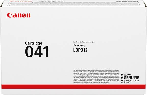 Canon Toner 041 d'origine  noir 10000 pages 0452 C 002