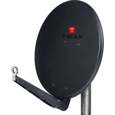 Triax FESAT 85 HQ Antenne SAT 85 cm Réflecteur: aluminium gris ardoise (RAL 7015)