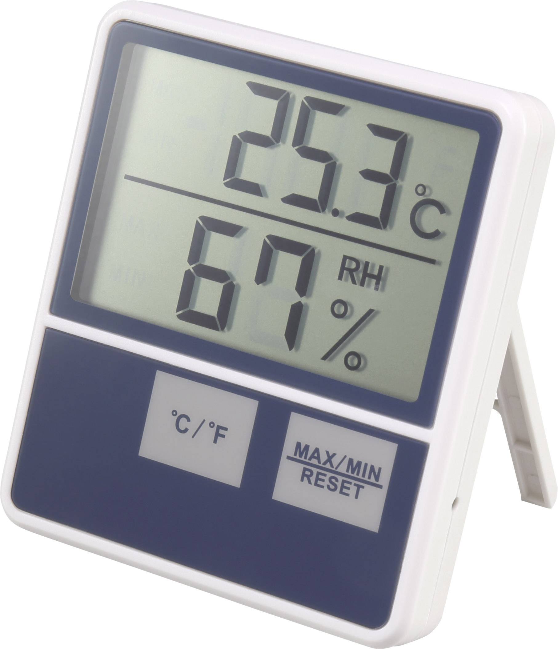 Thermohygromètre Basetech BTTH1014 BT1680895 blanc 1 pc(s) Conrad.fr
