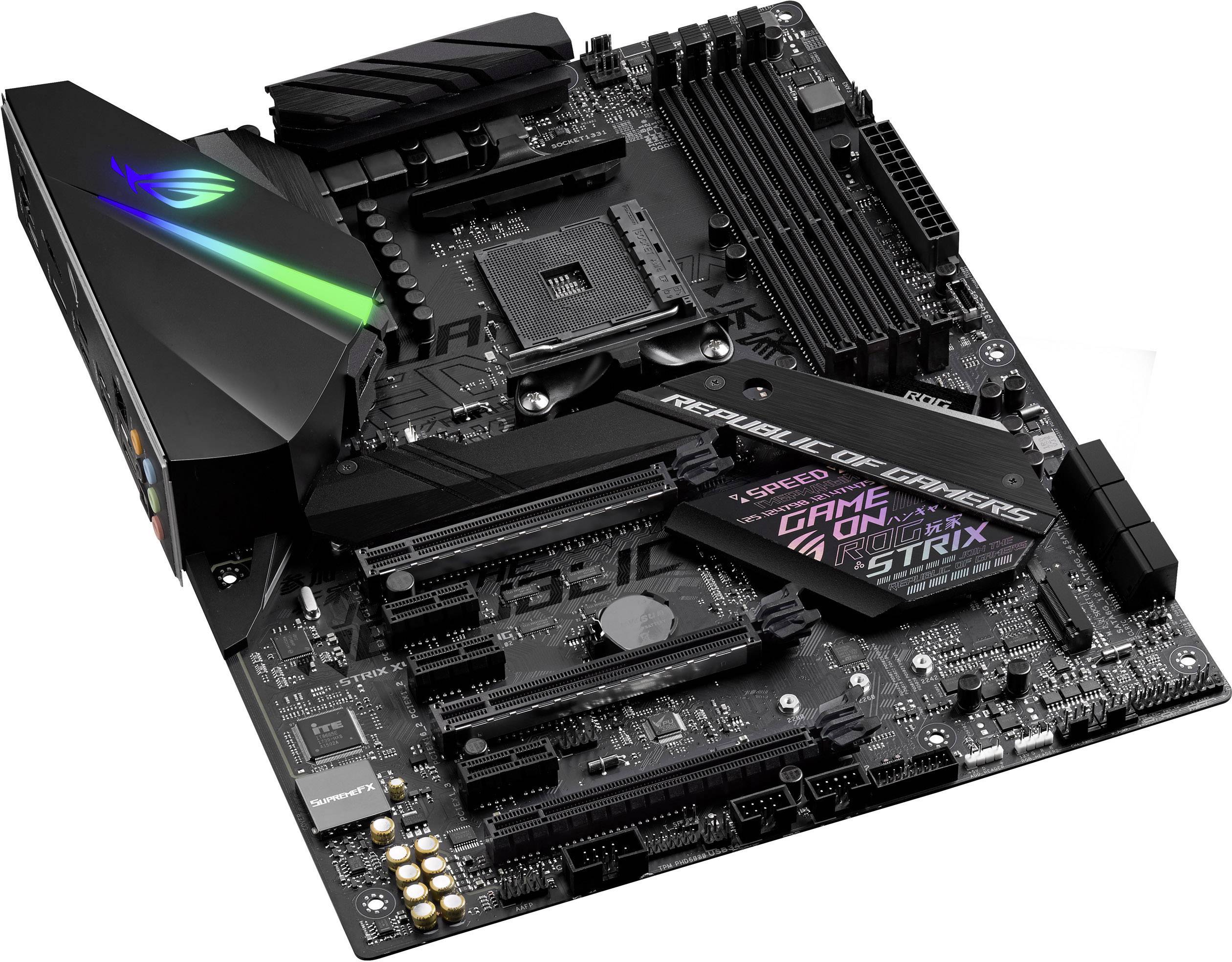 Carte mère Asus ROG STRIX X470F Gaming 90MB0XH0M0EAY0 Socket (PC) AMD AM4 Facteur de forme