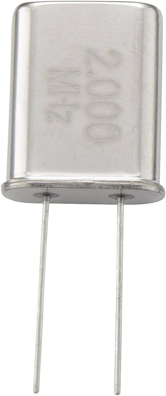 TRU Components Schwingquarz 182990 HC-18/U 1.8432MHz 30pF (L x B x H) 4.47 x 11.05 x 13.46mm
