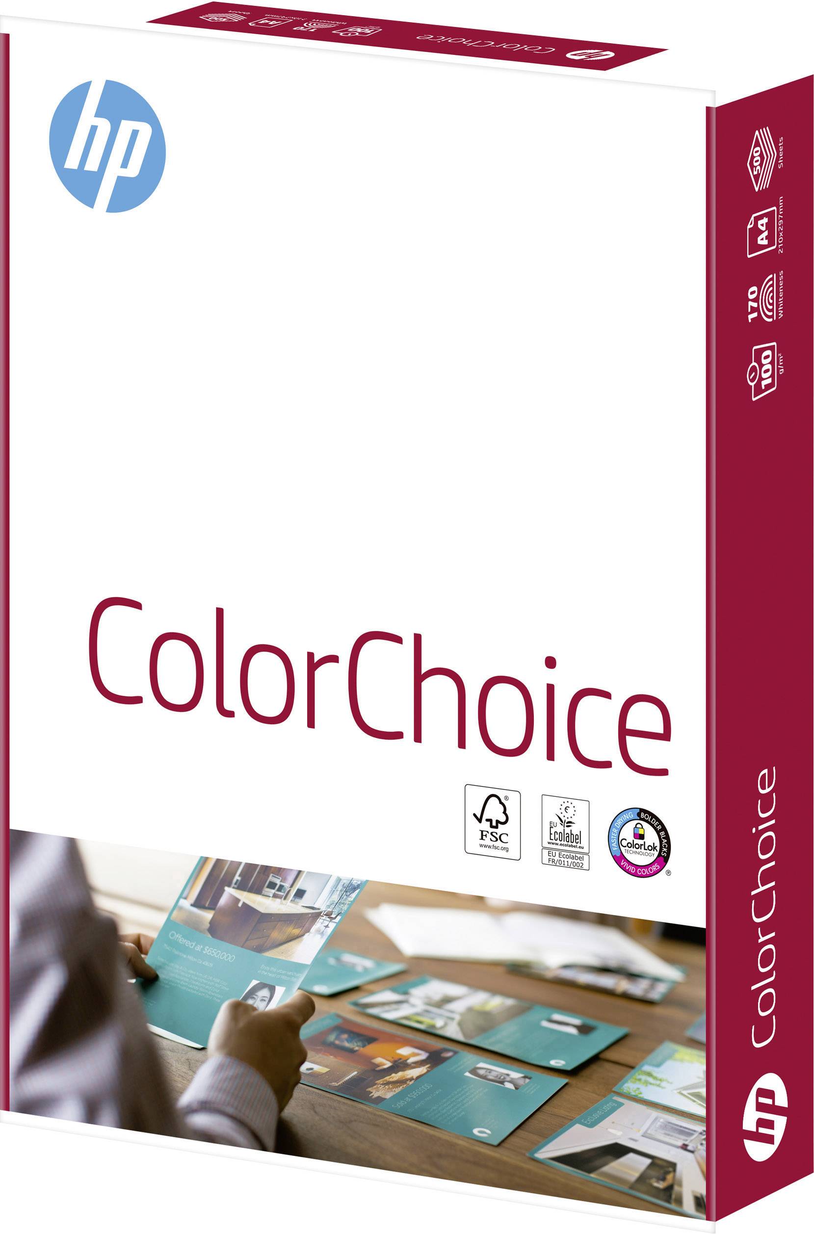 HP Colour Choice CHP751 Papier d'impression laser DIN A4 100 g/m² 500 feuille(s) blanc
