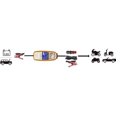 BAAS MobiAccuCharger 12/12V BA54 Chargeur automatique DC/DC, Chargeur automatique mobile DC / DC 12 V 2 A-0