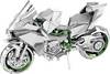 Metal Earth Iconx Kawasaki Ninja Green Kit en métal
