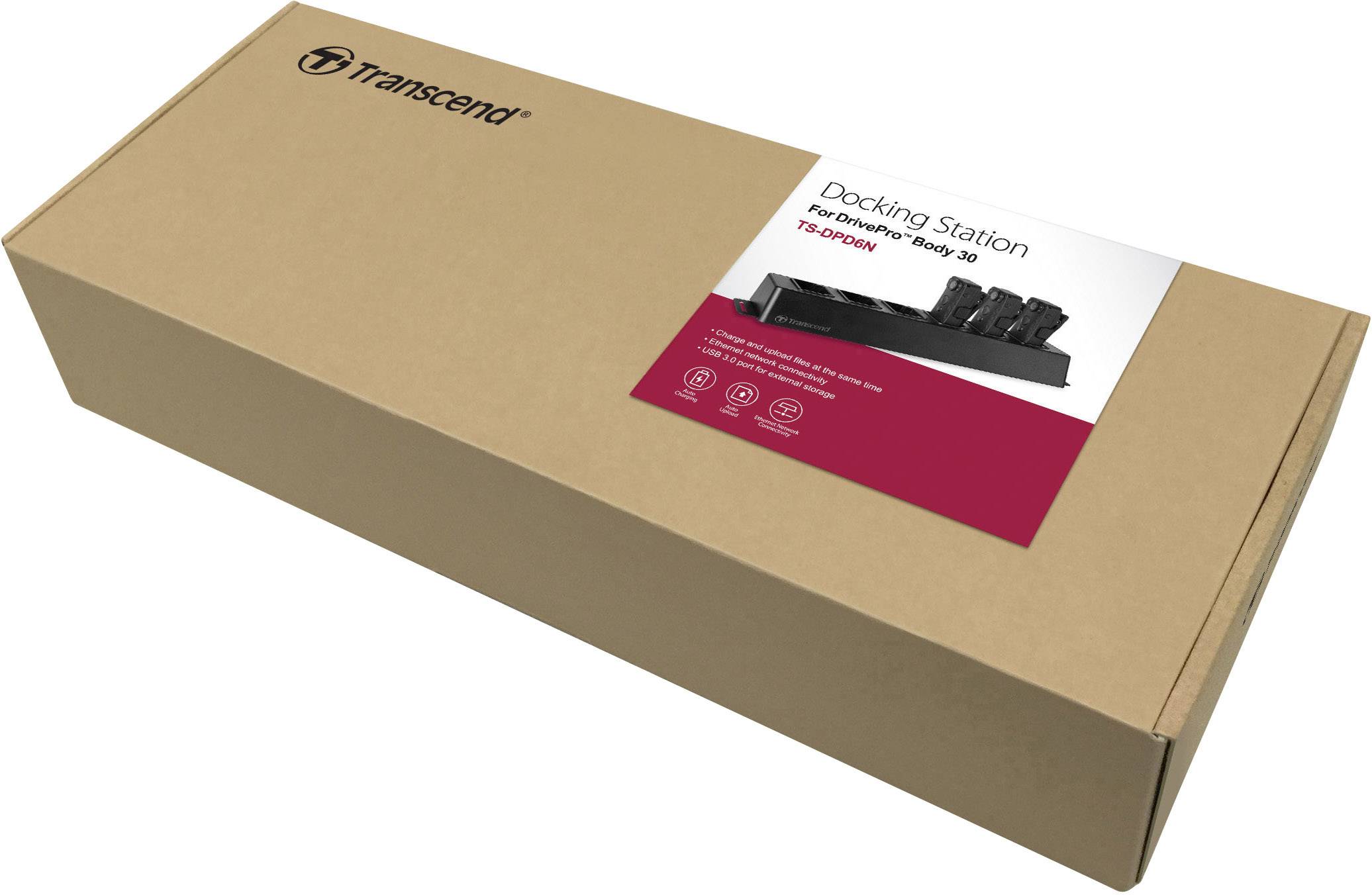 Station de charge Transcend Bodycam pour TS64GDPB30N-3