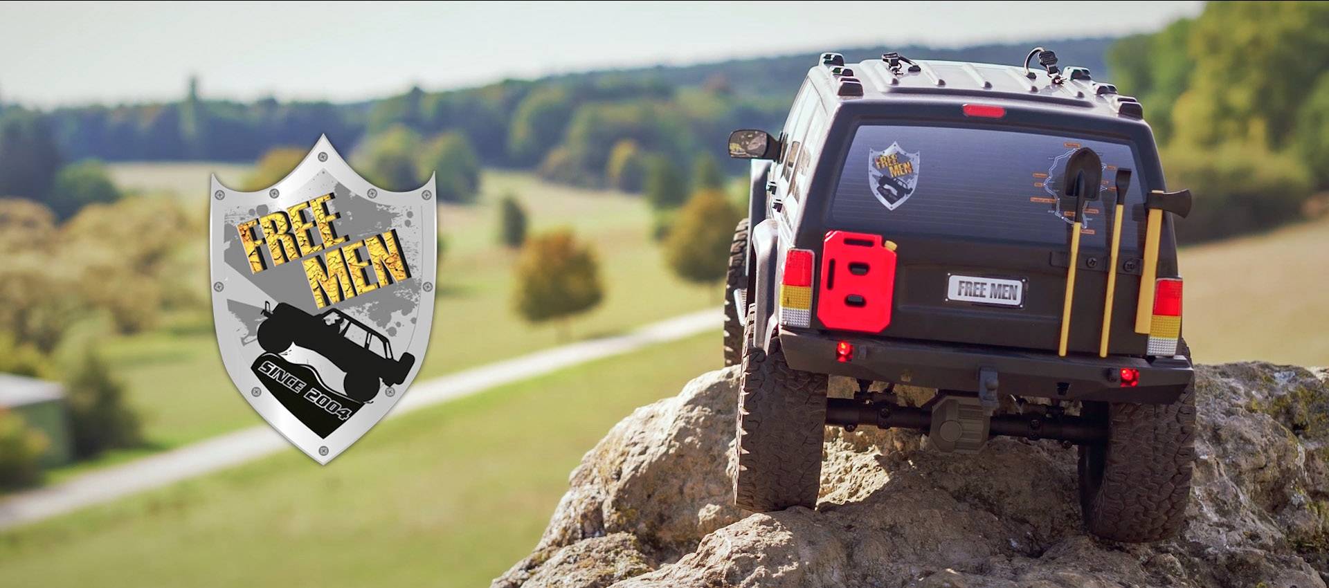 Crawler Reely Free Men RE-5076699 brushed 2,4 GHz 4 roues motrices (4WD) 100% RtR 1:10-16