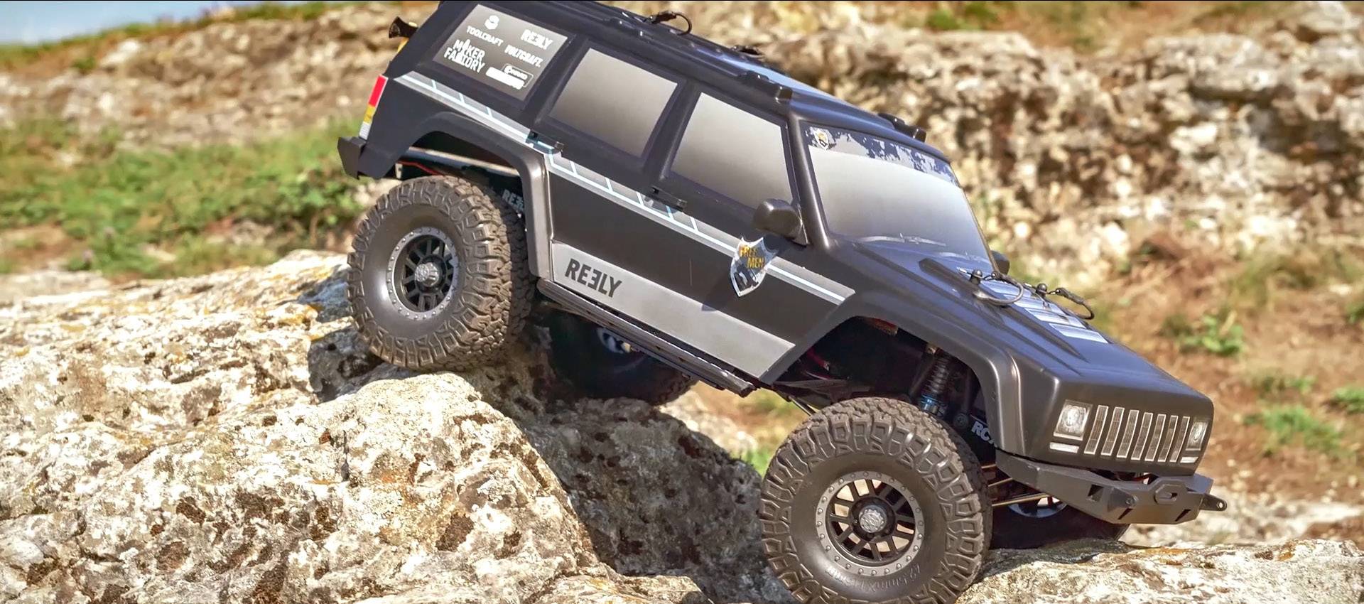 Crawler Reely Free Men RE-5076699 brushed 2,4 GHz 4 roues motrices (4WD) 100% RtR 1:10-19