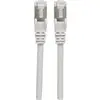 Intellinet 317177 RJ45 Câble réseau, câble patch CAT 6a S/FTP 7.50 m gris feuille de blindage, blindage par tresse, sans halogène 1 pc(s)