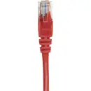 Intellinet 319065 RJ45 Câble réseau, câble patch CAT 6a S/FTP 1.00 m rouge blindage simple, blindage total, sans halogèn