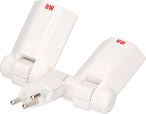 Max Hauri 132936  Bloc multiprise blanc