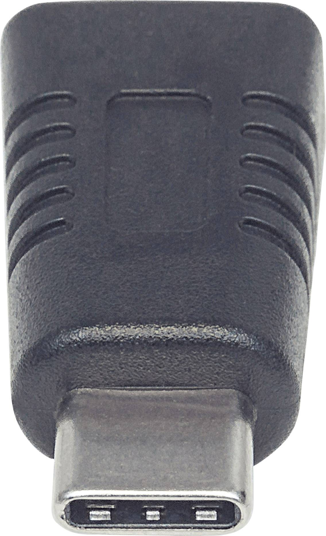 Manhattan USB 2.0 Adaptateur [1x USB 3.1 mâle type C - 1x USB 2.0 femelle Micro-B] 354660-2