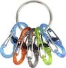 Porte-clé NITE Ize KRGP-11-R3 argent, turquoise, orange, vert, noir 1 pc(s)