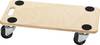 dörner + helmer 290707 Chariot de transport Charge max: 300 kg 590 mm x 290 mm x 145 mm