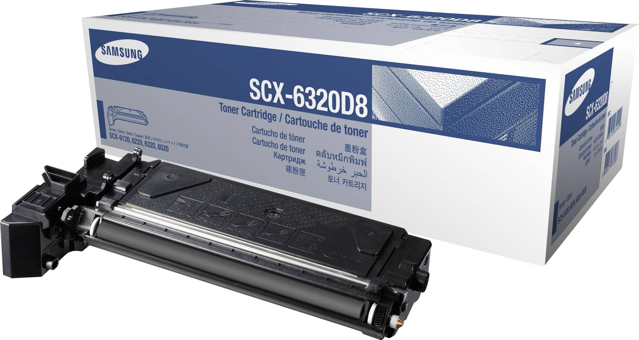 Samsung Cartouche de toner noir SCX-6320D8, 8000 pages, Noir, 1 pièce(s)-0