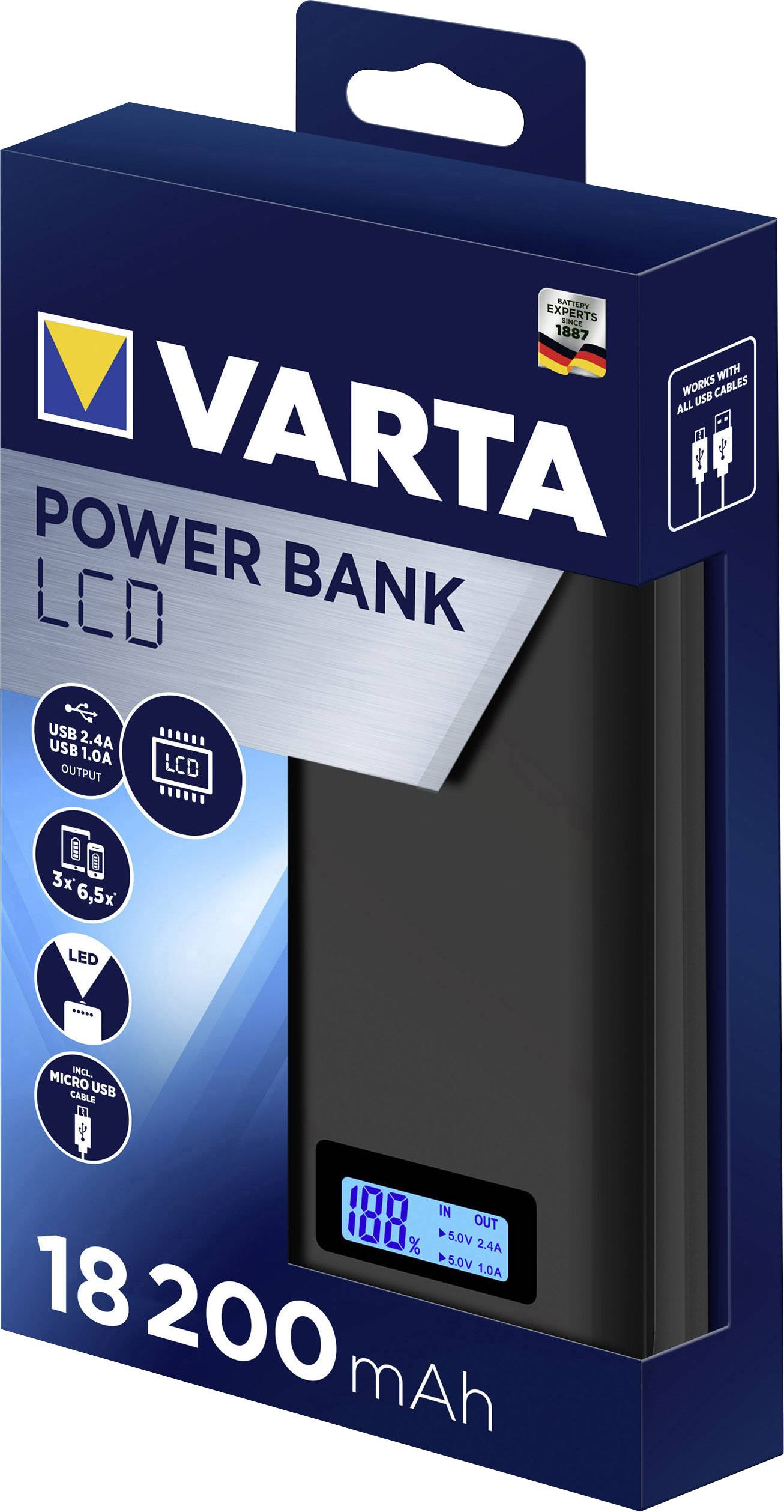 Powerbank LCD Varta-2