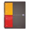 Oxford Cahier spiralé 100103664 gris, orange, rouge DIN A4+ quadrillé Nombre de pages: 80