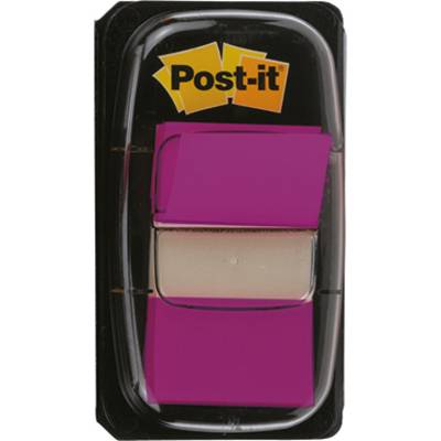Marque-pages large Post-it - Distributeur de 100 feuilles - Violet-0