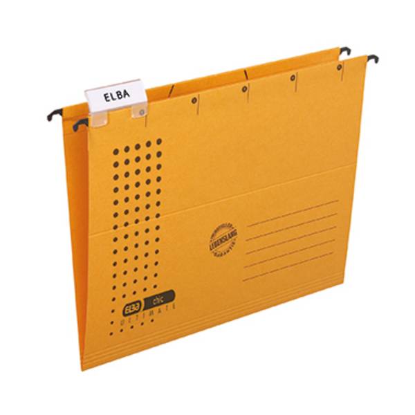 Elba Dossier suspendu chic ULTIMATE DIN A4 jaune 5 pièces/paquet 100560143 5 pc(s)