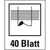 Image du symbole pour Perforateur gros travaux 4 trous leitz - capacité 40 feuilles