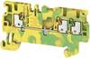 Weidmüller 1552670000 Borne pour conducteur de protection 3.50 mm ressort de traction jaune, vert 50 pc(s)
