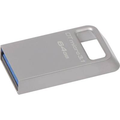 Kingston DataTraveler Micro 3.1 Clé USB 64 GB argent DTMC3/64GB USB 3.1 (Gen 1)-0