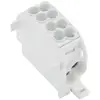 Weidmüller 1560730000 Borne de distribution 17.8 mm raccord à vis gris clair 5 pc(s)