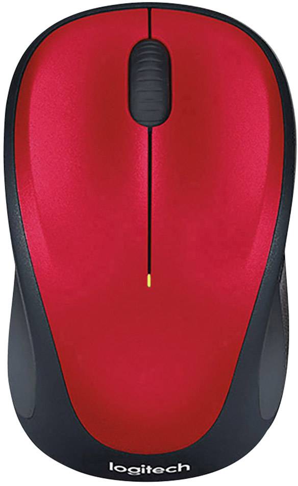 Logitech M235 Souris radio optique rouge/noir 3 Boutons 1000 dpi