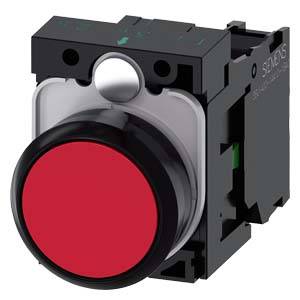 Siemens 3SU11000AB201BA0 3SU1100-0AB20-1BA0 Bouton-poussoir à rappel 1 pc(s) Piece-0