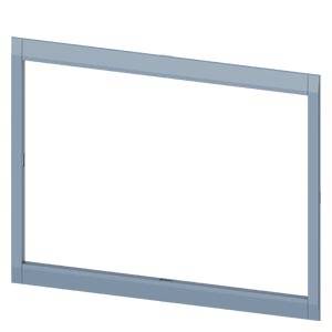 Un cadre rectangulaire vide en gris clair, sans contenu ni décoration visible, sur un fond transparent.