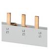 Siemens 5ST3745 Rail de collecte de broches résistant au contact, 4 phases de 10 mm2, 214 mm de long, coupe Peigne à broches 10 mm² 63 A 1 pc(s)