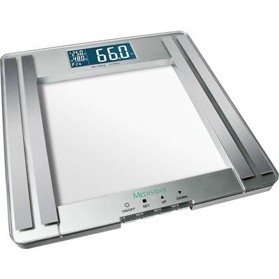 Medisana PSM Balance d'analyse corporelle 40446 Plage de pesée (max.)=150 kg acier inoxydable-0