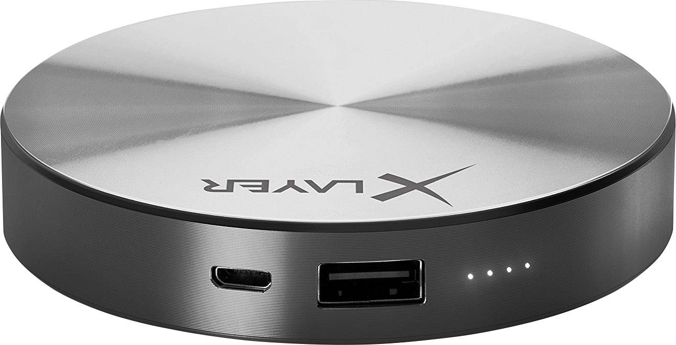 Xlayer Powerbank (batterie supplémentaire) 6000 mAh LiPo gris-1