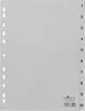 Durable 6511 Répertoire DIN A4 1-10 polypropylène gris 10 onglets onglets imprimés 651110