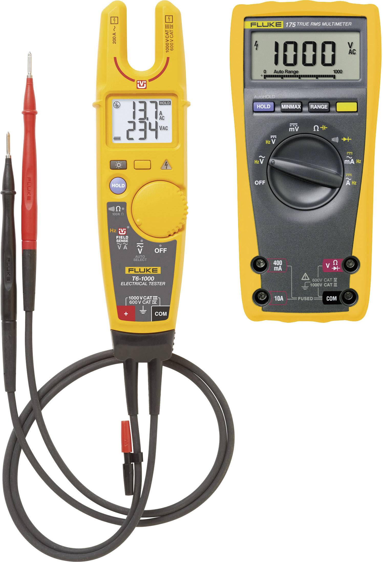 Multimètre Fluke Fluke DMM 175 Fluke T61000/EU 5014356 numérique CAT