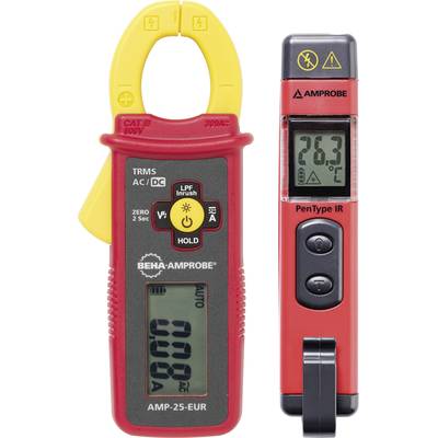 Beha Amprobe AMP-25-EUR - IR-450-EUR Pince ampèremétrique numérique CAT III 600 V Affichage (nombre de points): 6000-0