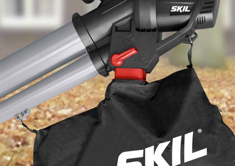 SKIL 0792 électrique F0150792AA Souffleur, Broyeur, Aspirateur sur roulettes, avec harnais 230 V-3