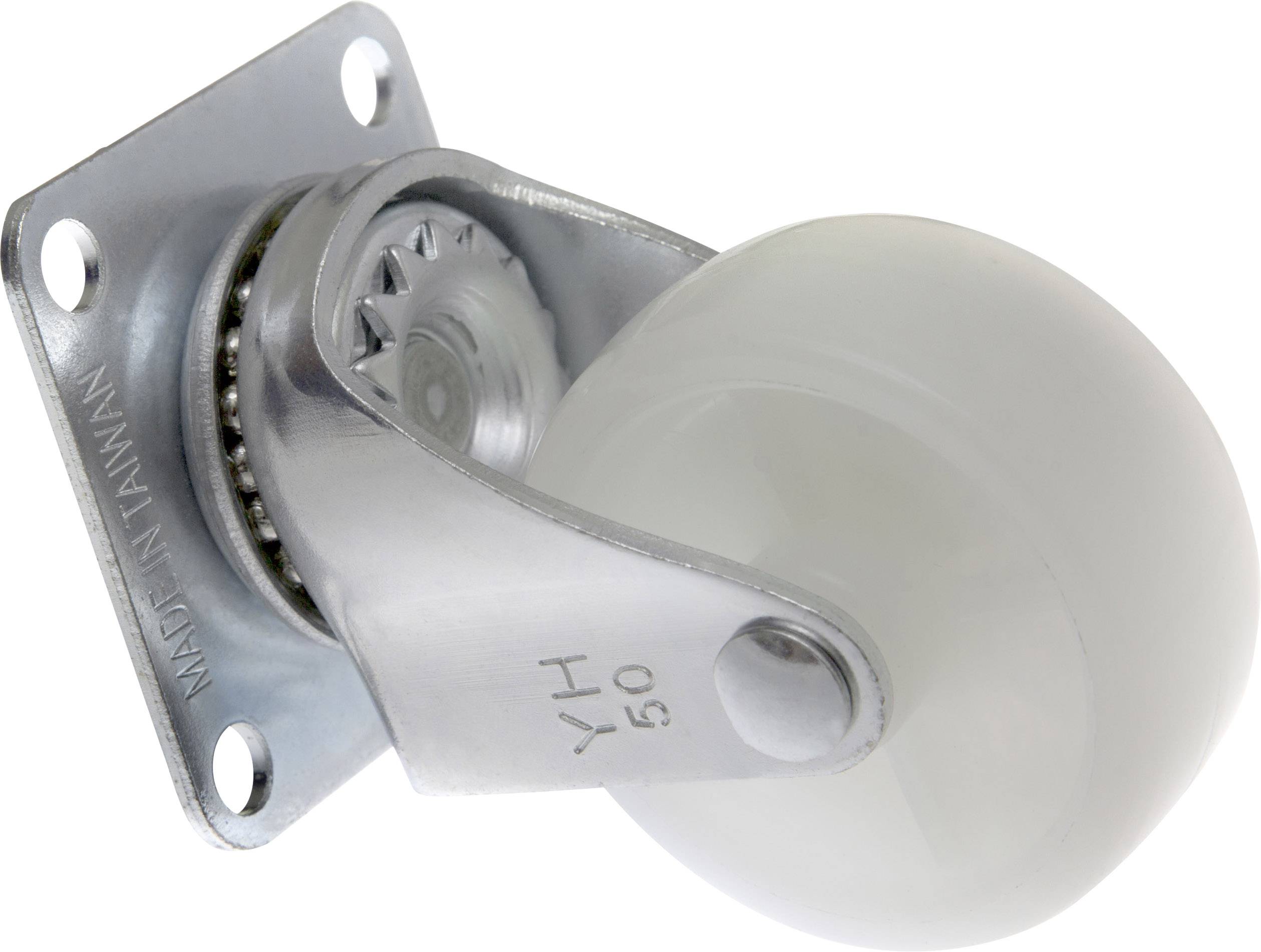 TOOLCRAFT TO-5137872 Roulette pivotante polyamide 50 mm avec plaque de fixation Capacité de charge (max.): 50 kg-2