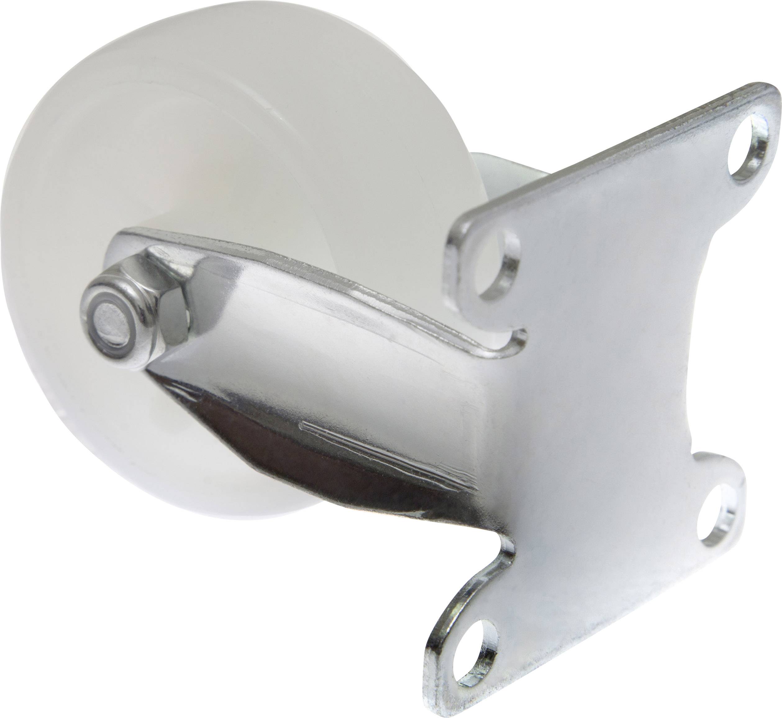 TOOLCRAFT TO-5137878 Roulette fixe polyamide 50 mm avec plaque de fixation Capacité de charge (max.): 50 kg-1