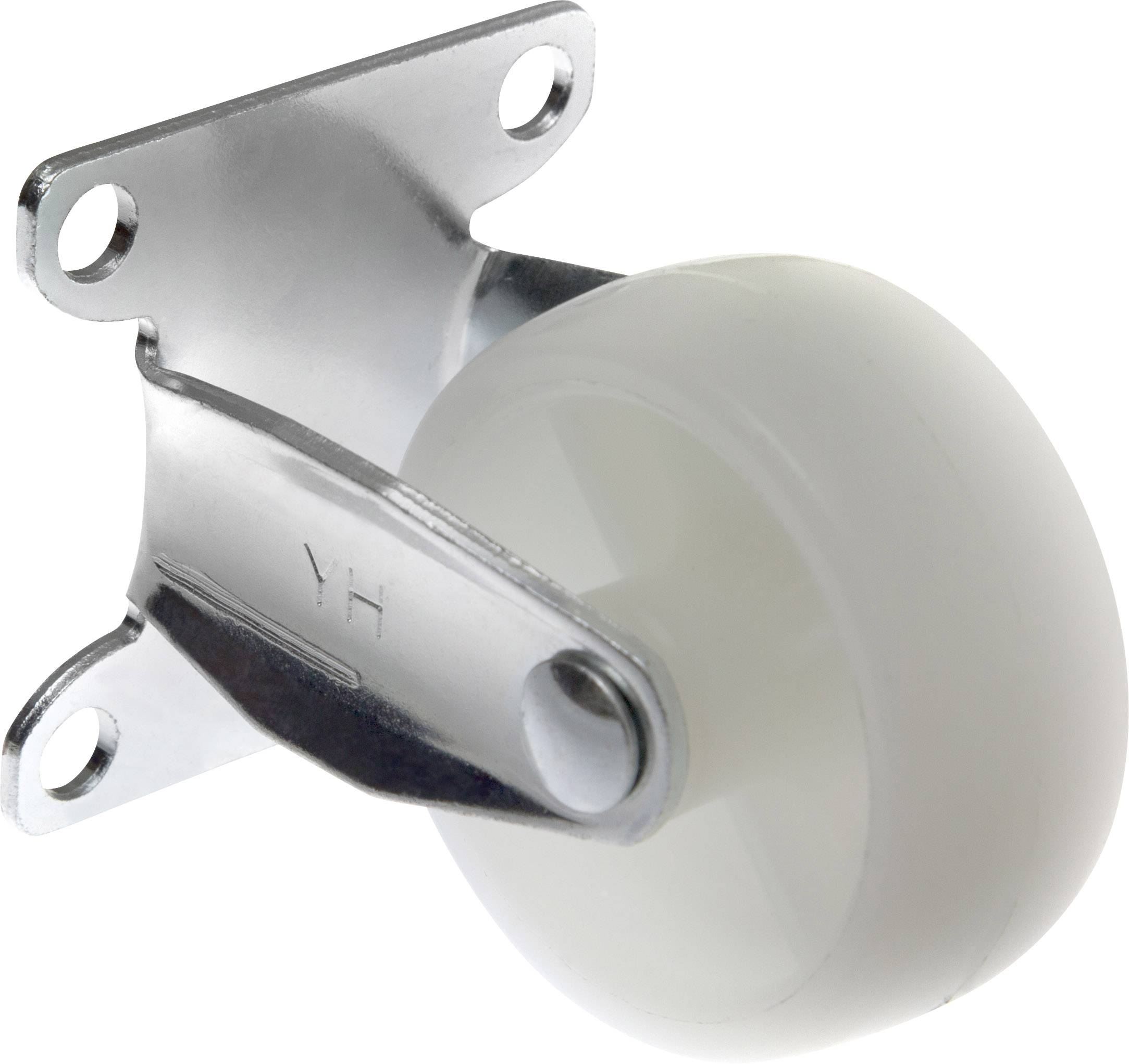 TOOLCRAFT TO-5137878 Roulette fixe polyamide 50 mm avec plaque de fixation Capacité de charge (max.): 50 kg-2