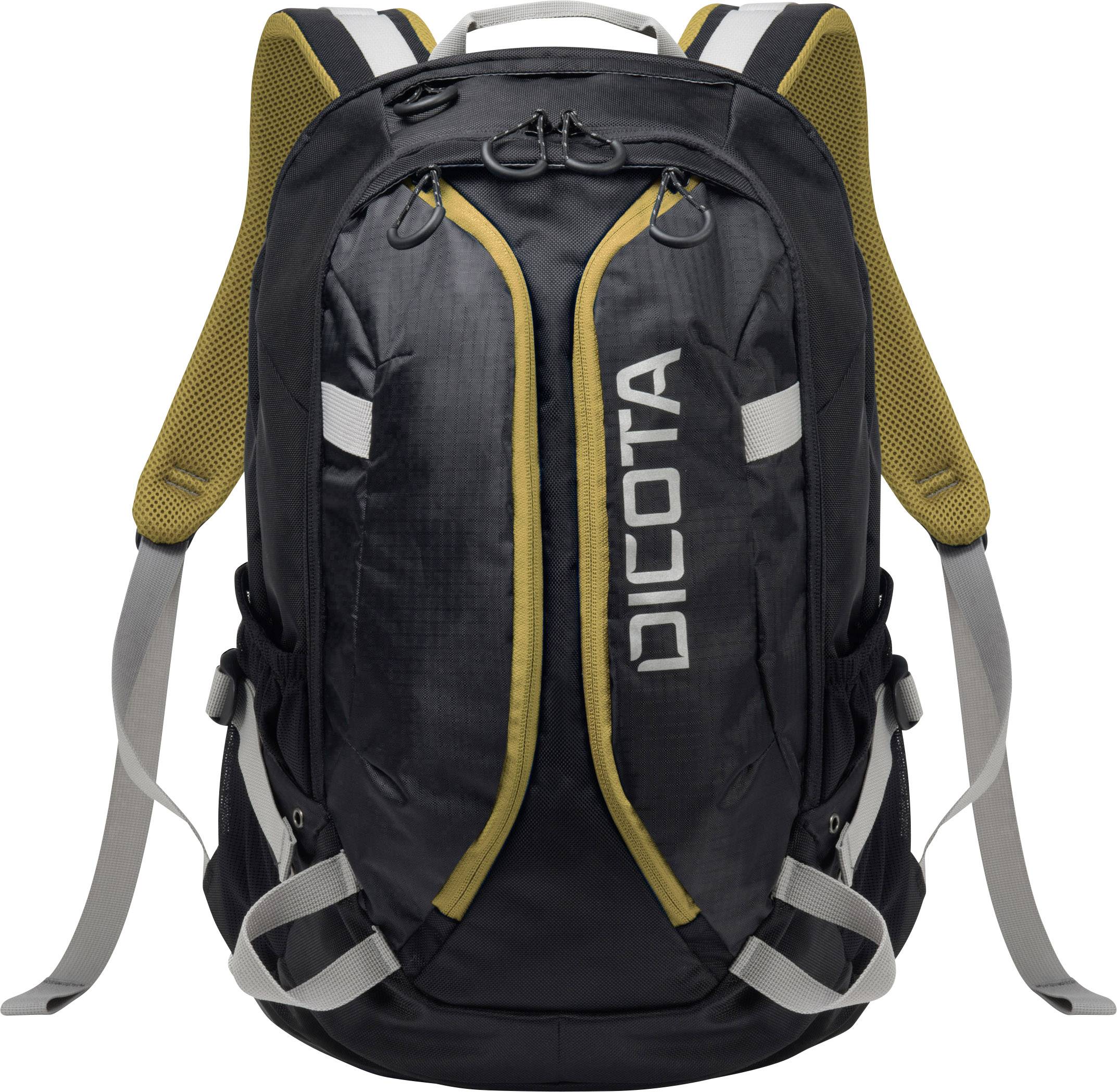 Dicota Sac à dos Tasche / Notebook / Backpack Active / R Dimension maximale: 39,6 cm (15,6") noir, jaune