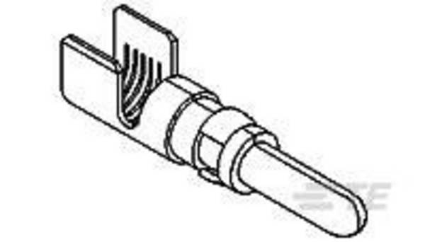 TE Connectivity 213845-4 Cosse cylindrique mâle Contact mâle 1 pc(s)