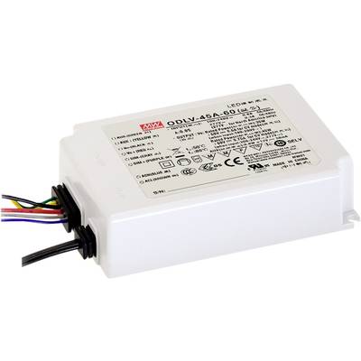 Transformateur pour LED, Driver de LED Mean Well ODLV-45A-60  à tension constante 45 W 0 - 0.75 A 60 V/DC montage sur de